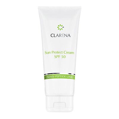 Clarena Sun Protect Cream SPF50 Krem Przeciwsłoneczny z filtrem Uv do Opalania 100ml Clarena Sun Protect Cream SPF50 Krem Przeciwsłoneczny z filtrem Uv do Opalania 100ml