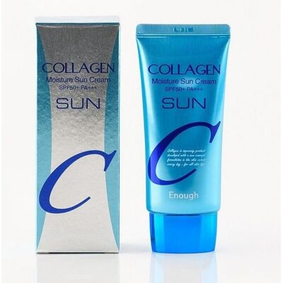 Enough - Collagen Moisture Sun Cream SPF50+ PA+++ - Nawilżający krem Przeciwsłoneczny - 50ml Enough - Collagen Moisture Sun Cream SPF50+ PA+++ - Nawilżający krem Przeciwsłoneczny - 50ml