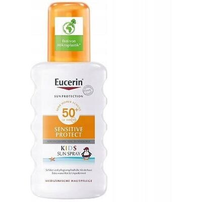 Eucerin Sun Kids spray przeciwsłoneczny dla dzieci SPF50 ochrona 200ml Eucerin Sun Kids spray przeciwsłoneczny dla dzieci SPF50 ochrona 200ml