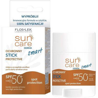FlosLek Laboratorium Sun Care Derma Protective Stick SPF 50+ - Patyczek przeciwsłoneczny FlosLek Laboratorium Sun Care Derma Protective Stick SPF 50+ - Patyczek przeciwsłoneczny