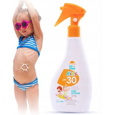 Greckie opalanie Sea’n’Sand Balsam przeciwsłoneczny DLA DZIECI SPF30 220ml Greckie opalanie Sea’n’Sand Balsam przeciwsłoneczny DLA DZIECI SPF30 220ml