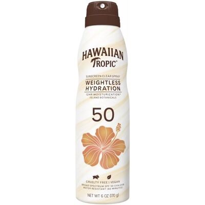 Hawaiian Tropic, Spray Z Filtrem Przeciwsłonecznym Spf 50, 170g Hawaiian Tropic, Spray Z Filtrem Przeciwsłonecznym Spf 50, 170g