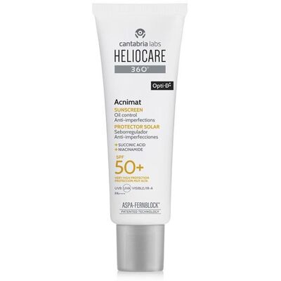 HELIOCARE 360° ACNIMAT krem przeciwsłoneczny przeciw niedoskonałościom i system matujący SPF 50+ 50 ml HELIOCARE 360° ACNIMAT krem przeciwsłoneczny przeciw niedoskonałościom i system matujący SPF 50+ 50 ml