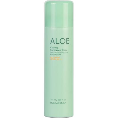 Holika Holika, Aloe Cooling Sunscreen Spray SPF 50+ PA++++, 100ml Holika Holika, Aloe Cooling Sunscreen Spray SPF 50+ PA++++, 100ml