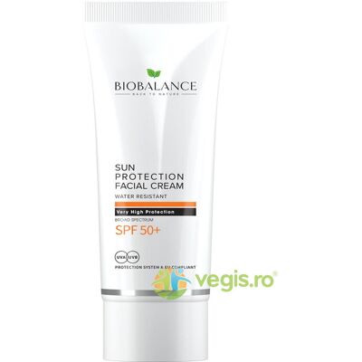 Krem przeciwsłoneczny do twarzy z bardzo wysokim filtrem UVA i UBV SPF50+ 75ml Krem przeciwsłoneczny do twarzy z bardzo wysokim filtrem UVA i UBV SPF50+ 75ml