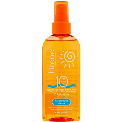 Lirene Sun Olej z Karotenoidami SPF 10 - Olej do opalania Lirene Sun Olej z Karotenoidami SPF 10 - Olej do opalania