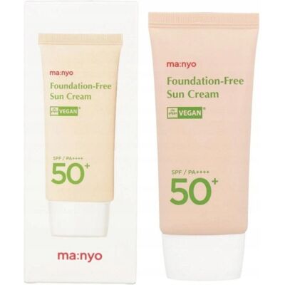 Manyo Krem Przeciwsłoneczny z Efektem Podkładu SPF50+ PA++++ Sun Cream 50ml Manyo Krem Przeciwsłoneczny z Efektem Podkładu SPF50+ PA++++ Sun Cream 50ml
