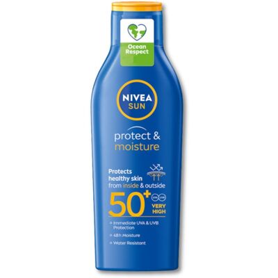 NIVEA SUN Balsam przeciwsłoneczny SPF 50+ wodoodporny do opalania 200ml NIVEA SUN Balsam przeciwsłoneczny SPF 50+ wodoodporny do opalania 200ml