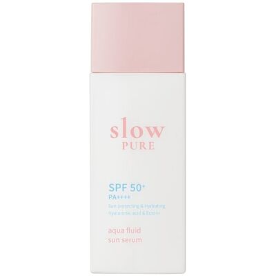 Slowpure Aqua Fluid Sun Serum SPF50+ PA++++ 50 ml - lekkie serum przeciwsłoneczne Slowpure Aqua Fluid Sun Serum SPF50+ PA++++ 50 ml - lekkie serum przeciwsłoneczne