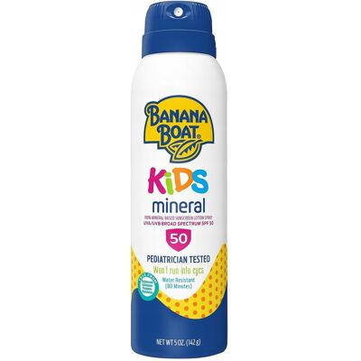 Spray przeciwsłoneczny dla dzieci SPF 50 ochrona UVA/UVB Banana Boat 141 g Spray przeciwsłoneczny dla dzieci SPF 50 ochrona UVA/UVB Banana Boat 141 g