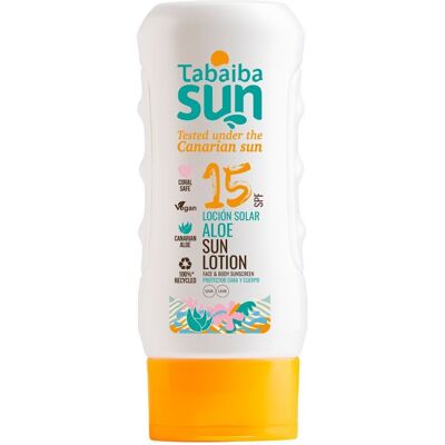 TabaibaSun, Ochrona przeciwsłoneczna, Aloe Sun Lotion SPF 15 TabaibaSun, Ochrona przeciwsłoneczna, Aloe Sun Lotion SPF 15