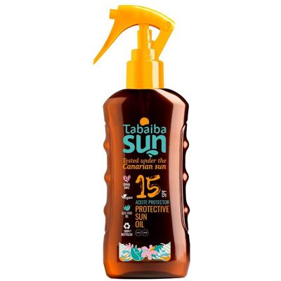 TabaibaSun, Ochrona przeciwsłoneczna, Aloe Sun Oil SPF 15 TabaibaSun, Ochrona przeciwsłoneczna, Aloe Sun Oil SPF 15