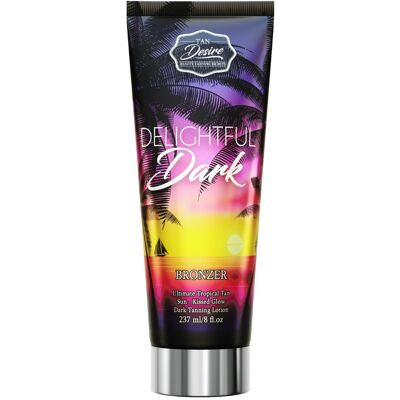 Tan Desire, Delightful Dark, Nawilżający Bronzer Z Aloesem I Witaminami, 237ml Tan Desire, Delightful Dark, Nawilżający Bronzer Z Aloesem I Witaminami, 237ml