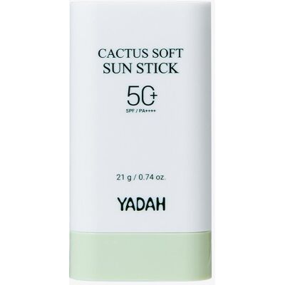 YADAH CACTUS Łagodny sztyft przeciwsłoneczny do twarzy SPF50+ 21 g YADAH CACTUS Łagodny sztyft przeciwsłoneczny do twarzy SPF50+ 21 g