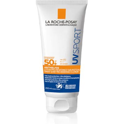 La Roche Anthelios Uvsport Mleczko Spf50+ O Zwiększonej Odporności Na Pot I Wodę 200 Ml La Roche Anthelios Uvsport Mleczko Spf50+ O Zwiększonej Odporności Na Pot I Wodę 200 Ml