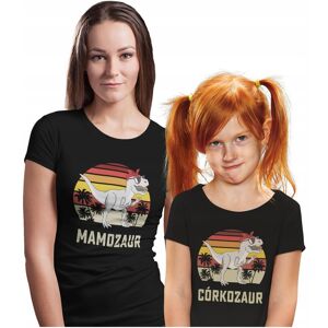 inna (Inny) Koszulki Dla Mamy I Córki Prezent Dzień Mamy Mamozaur T-Shirt Zestaw 2Szt inna (Inny) Koszulki Dla Mamy I Córki Prezent Dzień Mamy Mamozaur T-Shirt Zestaw 2Szt
