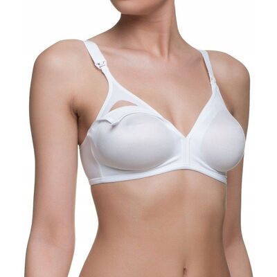 Biustonosz do karmienia TRIUMPH Mamabel Comfort N 95C Biały Bez Fiszbin Biustonosz do karmienia TRIUMPH Mamabel Comfort N 95C Biały Bez Fiszbin