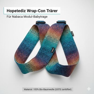Hoppediz Wrap-Con - Pasy do nosidełka modułowego Nabaca Hoppediz Wrap-Con - Pasy do nosidełka modułowego Nabaca