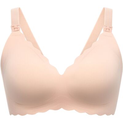 Momcozy YN46 (M) Bezszwowy Kwiatowy Biustonosz do Karmienia Push-up Beżowy Floral Momcozy YN46 (M) Bezszwowy Kwiatowy Biustonosz do Karmienia Push-up Beżowy Floral