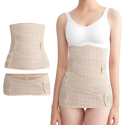 Inny producent 3 W 1 Pas Poporodowy Beżowy Xl - Regulowany Podtrzymujący Brzuch I Plecy Inny producent 3 W 1 Pas Poporodowy Beżowy Xl - Regulowany Podtrzymujący Brzuch I Plecy