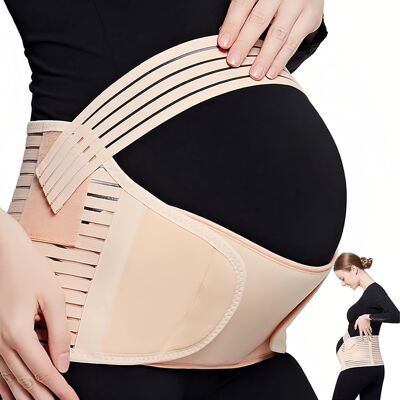 Inny producent Pas biodrowy ciążowy regulowany miękki podparcie pleców bóle miednicy XL Inny producent Pas biodrowy ciążowy regulowany miękki podparcie pleców bóle miednicy XL