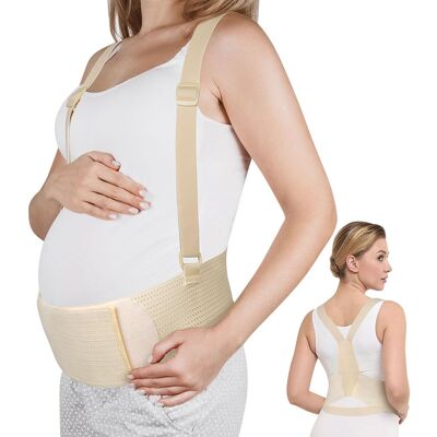 Inny producent Pas ciążowy podtrzymujący regulowany XL na ból pleców poporodowy Inny producent Pas ciążowy podtrzymujący regulowany XL na ból pleców poporodowy