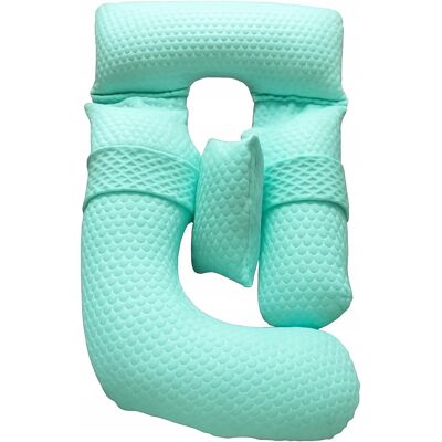 Amazon Poduszka ciążowa dla kobiet w ciąży 130x70cm do spania karmienia 3w1 Amazon Poduszka ciążowa dla kobiet w ciąży 130x70cm do spania karmienia 3w1