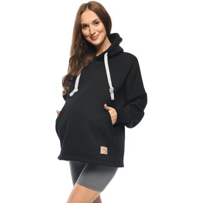 Inny producent Sweter ciążowy do karmienia Megan M021 2w1 czarny L/XL Inny producent Sweter ciążowy do karmienia Megan M021 2w1 czarny L/XL