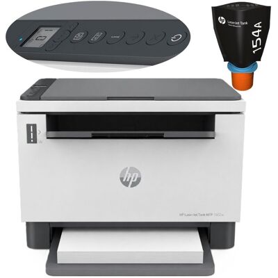 Drukarka Laserowa Wielofunkcyjna Mono HP Laserjet Tank MFP 1602w 154A Wi-Fi Drukarka Laserowa Wielofunkcyjna Mono HP Laserjet Tank MFP 1602w 154A Wi-Fi