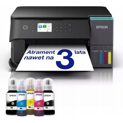 Urządzenie wielofunkcyjne EPSON ECOTANK L6360 ITS A4 35ppm W(LAN) czarna Urządzenie wielofunkcyjne EPSON ECOTANK L6360 ITS A4 35ppm W(LAN) czarna