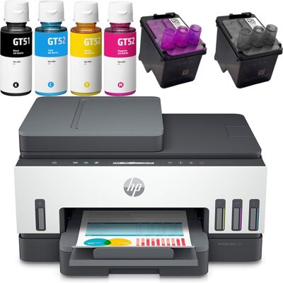 Drukarka wielofunkcyjna atramentowa kolorowa HP Smart Tank 7305 wifi Drukarka wielofunkcyjna atramentowa kolorowa HP Smart Tank 7305 wifi