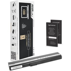 Movano Bateria A32-K52 do Asus A52F K52 K52F K52J 5200mAh