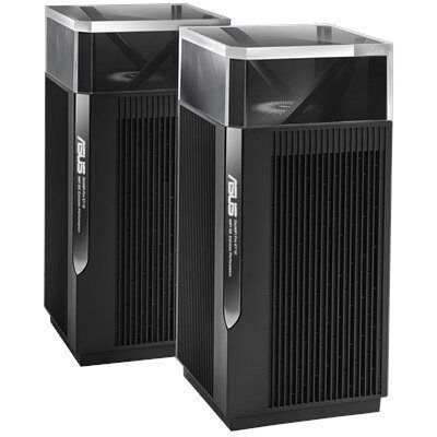 Asus Wireless Wifi 6E Tri-band Gigabit Router ZenWiFi Pro ET12 (2-Pack) 802.11ax, 1148+4804+4804 Mbit/s, 10/100/1000/11000 Mbit/ Asus Wireless Wifi 6E Tri-band Gigabit Router ZenWiFi Pro ET12 (2-Pack) 802.11ax, 1148+4804+4804 Mbit/s, 10/100/1000/11000 Mbit/