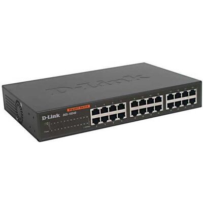 D-Link DGS-1024D switch L2 24x1GBE Desktop/Rack 19' D-Link DGS-1024D switch L2 24x1GBE Desktop/Rack 19'