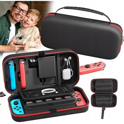 Zree Etui na przełączniki, kompatybilne z Nintendo Switch/Switch OLED, przenośna Zree Etui na przełączniki, kompatybilne z Nintendo Switch/Switch OLED, przenośna
