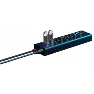 Inny producent HUB 8W1 ALUMINIOWY USB USB-C ROZDZIELACZ PORTÓW AKTYWNY ZASILANIE USB 3.0 Inny producent HUB 8W1 ALUMINIOWY USB USB-C ROZDZIELACZ PORTÓW AKTYWNY ZASILANIE USB 3.0