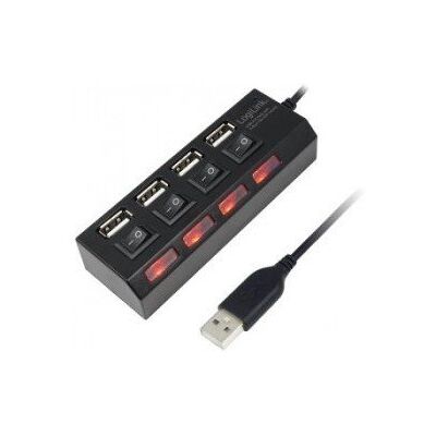 Hub USB LOGILINK UA0128, 4 porty Hub USB LOGILINK UA0128, 4 porty