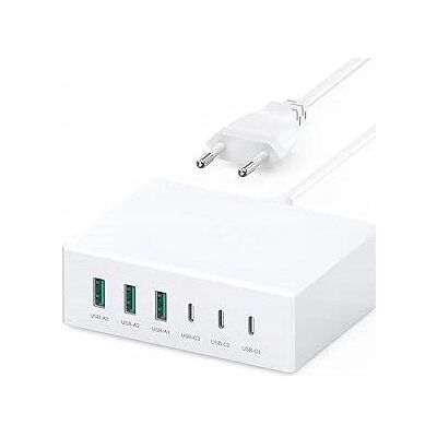 inna (Inny) HUB USB MULTIPORT 6 PORTÓW DO ŁADOWANIA 3X USB, 3X USB-C BIAŁY inna (Inny) HUB USB MULTIPORT 6 PORTÓW DO ŁADOWANIA 3X USB, 3X USB-C BIAŁY