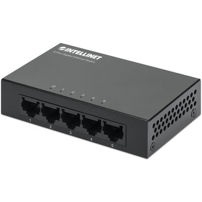 Intellinet Switch Gigabit 5x 10/100/1000Mbps RJ45 Metalowy Desktop Intellinet Switch Gigabit 5x 10/100/1000Mbps RJ45 Metalowy Desktop