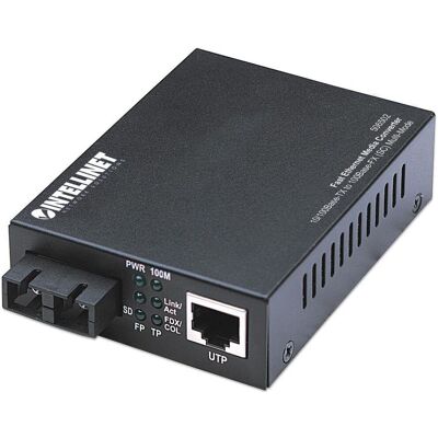 Media Konwerter Intellinet 10/100base-Tx Rj45/100base-Fx Mm Sc Media Konwerter Intellinet 10/100base-Tx Rj45/100base-Fx Mm Sc