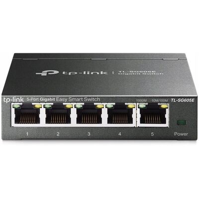 brak danych Outlet TP-Link TL-SG605E switch 5x Gigabit Easy Smart zarządzalny VLAN QoS brak danych Outlet TP-Link TL-SG605E switch 5x Gigabit Easy Smart zarządzalny VLAN QoS