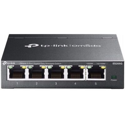 TP-LINK Przełącznik Omada Easy Managed (ES205G) TP-LINK Przełącznik Omada Easy Managed (ES205G)