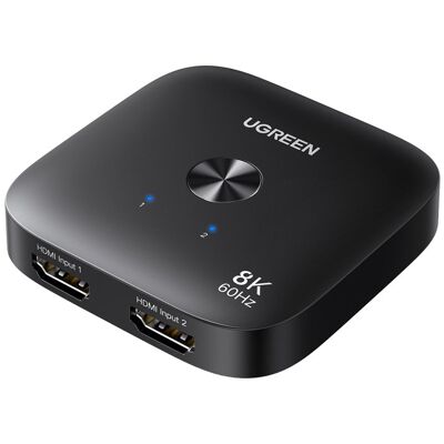 Przełącznik / Switch HDMI Ugreen AW700, 2x1, 8K 60Hz Przełącznik / Switch HDMI Ugreen AW700, 2x1, 8K 60Hz