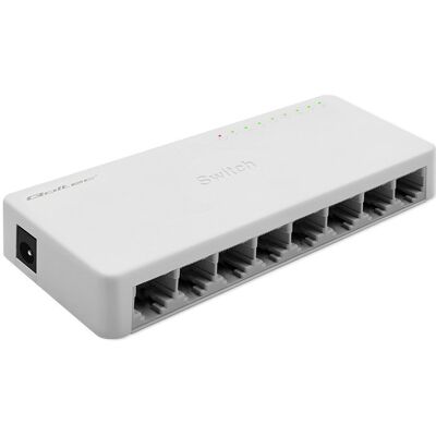 Qoltec Przełącznik Sieciowy 8-Port 1000 Mbps - Switch Qoltec Przełącznik Sieciowy 8-Port 1000 Mbps - Switch