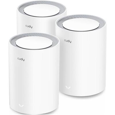 Router Cudy M3000 system MESH na CAŁY DOM WiFi-6 AX3000 Dual-Band 2.5+1G Router Cudy M3000 system MESH na CAŁY DOM WiFi-6 AX3000 Dual-Band 2.5+1G