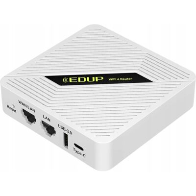 Inny producent Router Smart Wifi System dual band AX1800 WiFi 6 LAN EDUP 1800Mb/s Starlink Inny producent Router Smart Wifi System dual band AX1800 WiFi 6 LAN EDUP 1800Mb/s Starlink