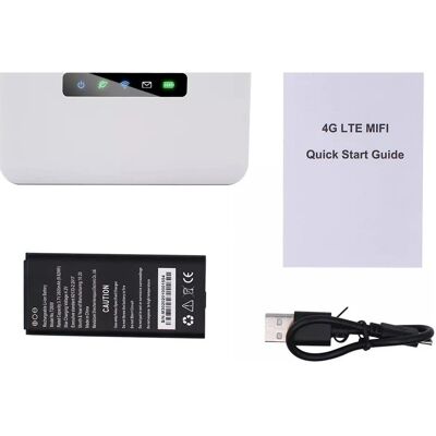 Inny producent Router WiFi LTE Modem 4G z akumulatorem Mobilny Inny producent Router WiFi LTE Modem 4G z akumulatorem Mobilny