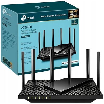 ROUTER WIFI SIECIOWY TP-LINK BEZPRZEWODOWY ARCHER AX72 WIFI6 ROUTER WIFI SIECIOWY TP-LINK BEZPRZEWODOWY ARCHER AX72 WIFI6
