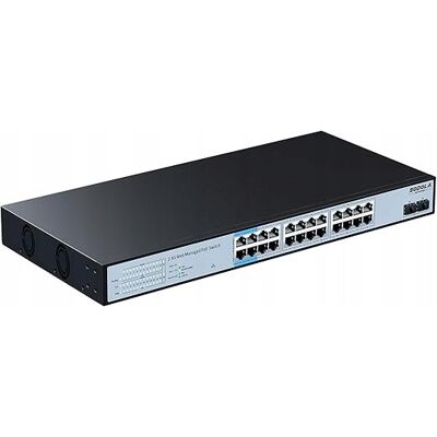 Inny producent SODOLA 24-portowy przełącznik PoE 2,5 GB Easy Smart Managed 24 PoE Inny producent SODOLA 24-portowy przełącznik PoE 2,5 GB Easy Smart Managed 24 PoE