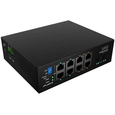 Switch niezarządzalny Lanberg light industrial POE 4XBT 4XAT 2XSFP DIN Gigabit ethernet Switch niezarządzalny Lanberg light industrial POE 4XBT 4XAT 2XSFP DIN Gigabit ethernet